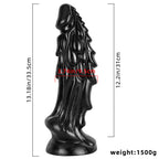 33 CM Dick Black Huge Dragon Monster Dildo