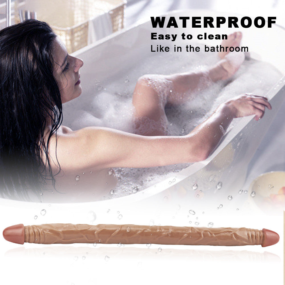 55 CM Lesbian Extra Long Realistic Double Dildo