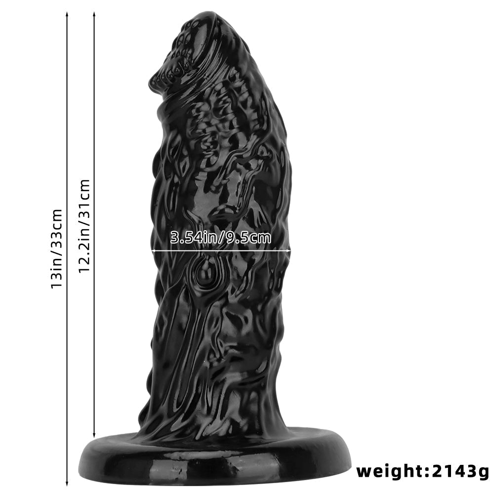 33 CM Black Dragon Thick Monster Dildo