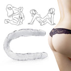 55 CM Klar Jelly Doppel Lesbian Dildo