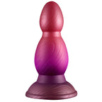 2-In-1 Soft Ei Anal Dildo Silicone Buttplug
