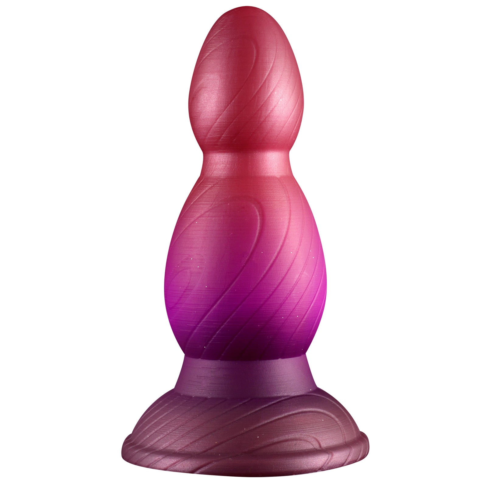 2-In-1 Soft Ei Anal Dildo Silicone Buttplug