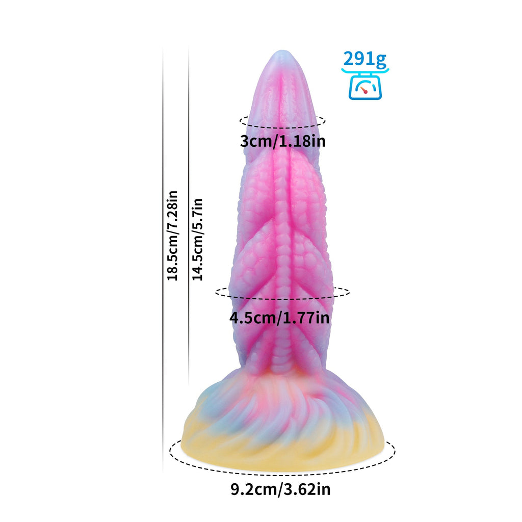 18 CM Fantasy Im Dunkeln Leuchtend Dragon Dildo