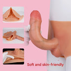 22 CM Realistic Penis Tragbar Silicone Dildo Höschen