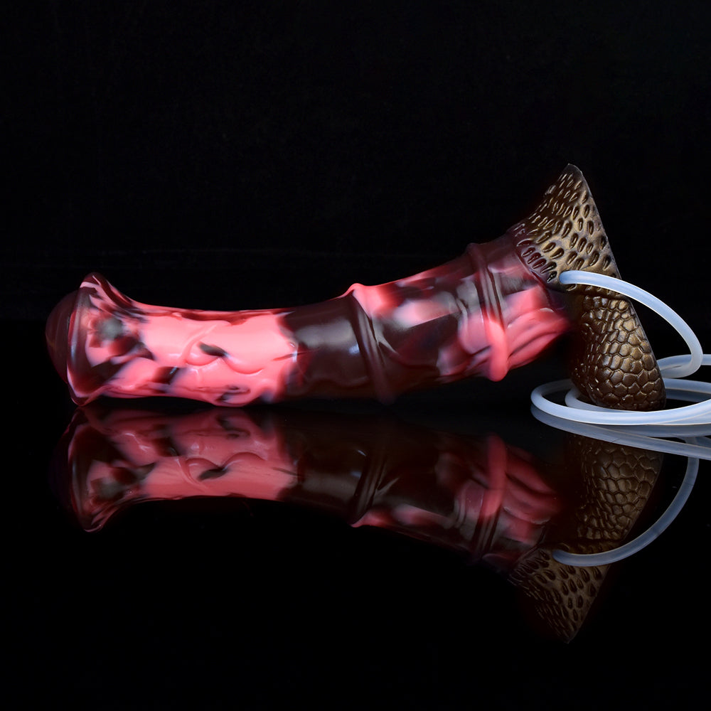 24 CM Suction Cup Horsecock Squirting Dildo