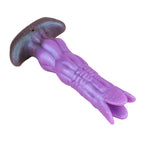 20 CM Lila Fantasy Aufblasbarer Dildo Ovipositor