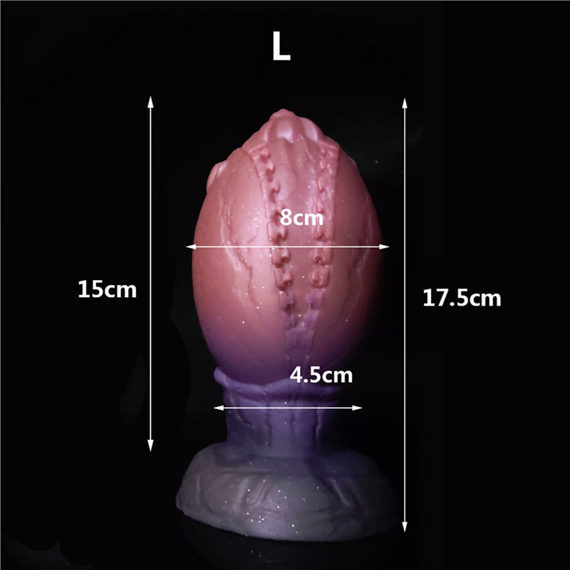 Fantasy Adinosaurierförmig Ei Silicone Huge Buttplug