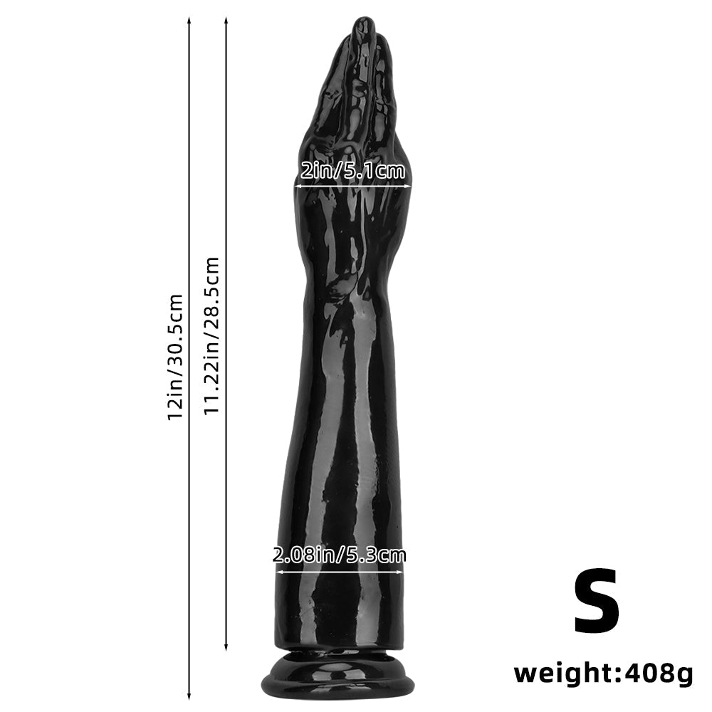 Schwarz Long Lebensgroße Fisting Dildo Anal Plug