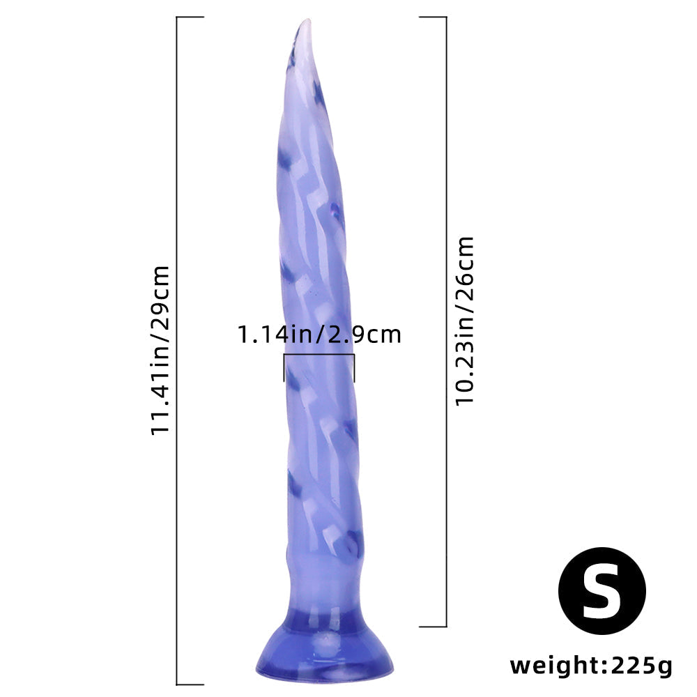 Gewindeförmig Extra Long Tentacle Jelly Dildo