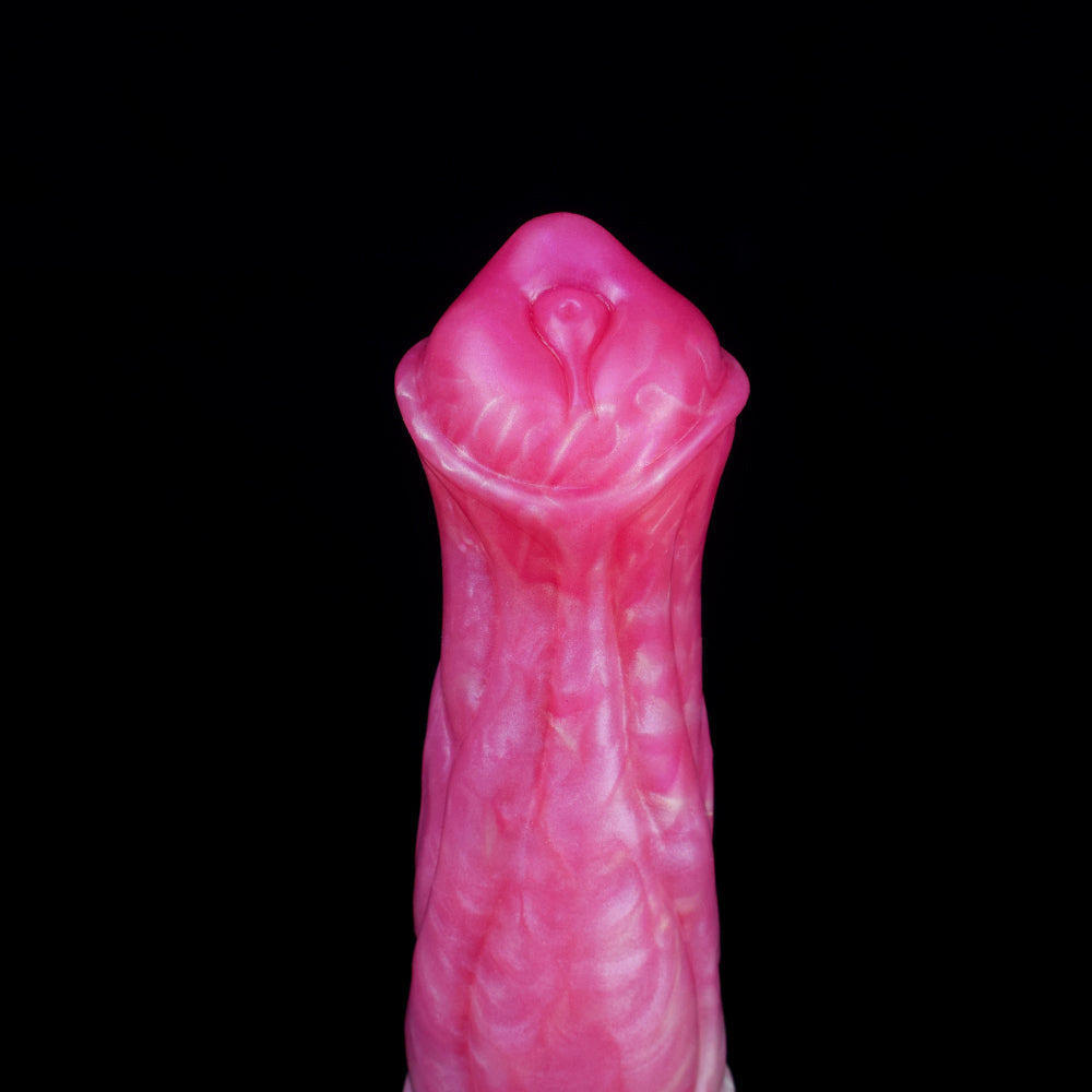 24 CM Silikon Pfirsich Fantasy Horsedildo