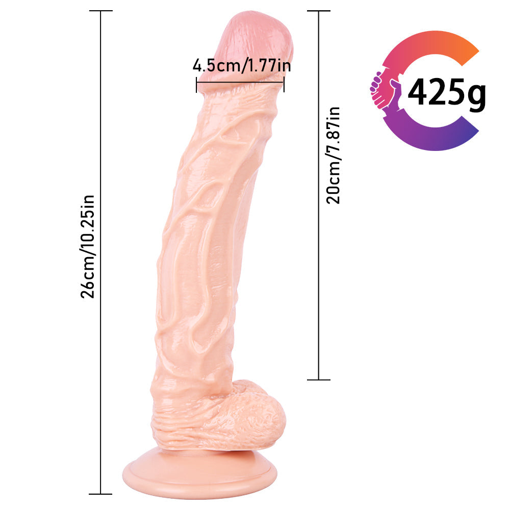 26 CM Lesbian Groß Strap On Dildo
