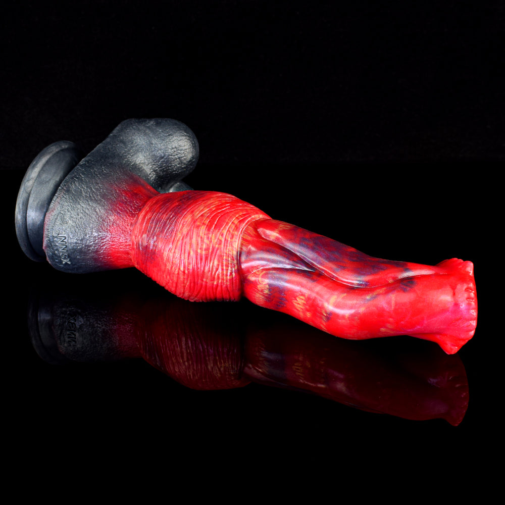 25 CM Rot Animal Gefälscht Groß Horsedildo