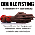 32 CM Gebetsgeste Suction Cup Fisting Dildo