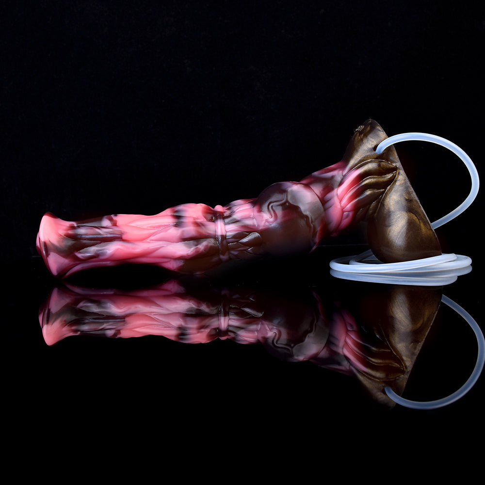 26 CM Squirting Fantasy Knot Horsedildo