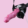 20 CM Rosa Squirting Dragon Strapon Dildo