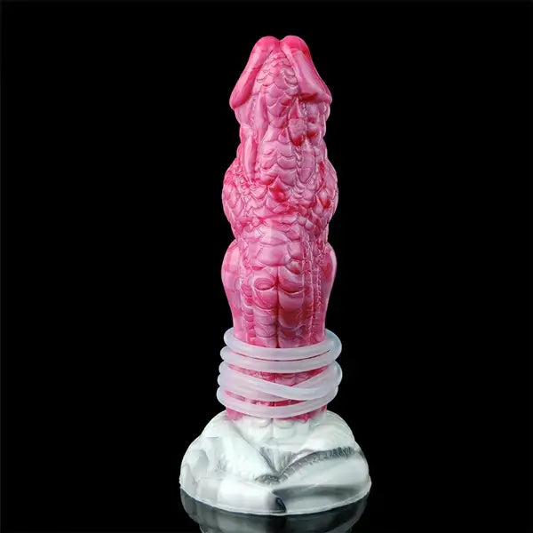 20 CM Rosa Squirting Dragon Strapon Dildo