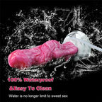 20 CM Rosa Squirting Dragon Strapon Dildo