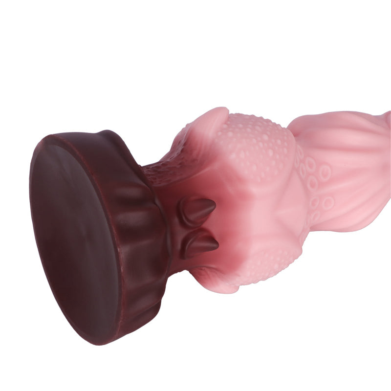Big Rosa Knotted Monster Anal Dildo