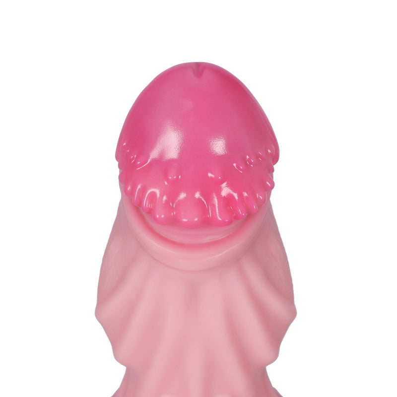 Big Rosa Knotted Monster Anal Dildo