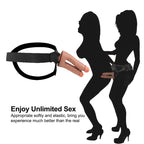 Braun Classic Lesbian Doppeldildos Strap On