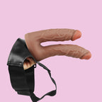 Braun Classic Lesbian Doppeldildos Strap On