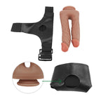 Braun Classic Lesbian Doppeldildos Strap On