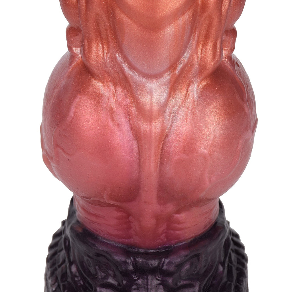 Knotted Huge Monster Dual Density Dragon Dildo