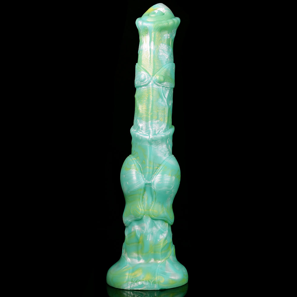 30,5 CM Grün Horse Knot Fantasy Dildo