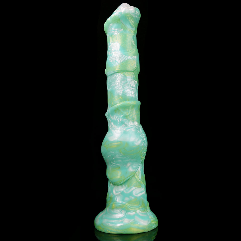 30,5 CM Grün Horse Knot Fantasy Dildo
