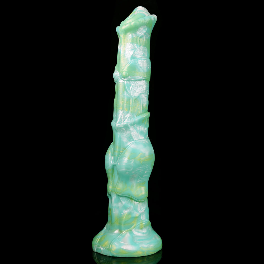 30,5 CM Grün Horse Knot Fantasy Dildo