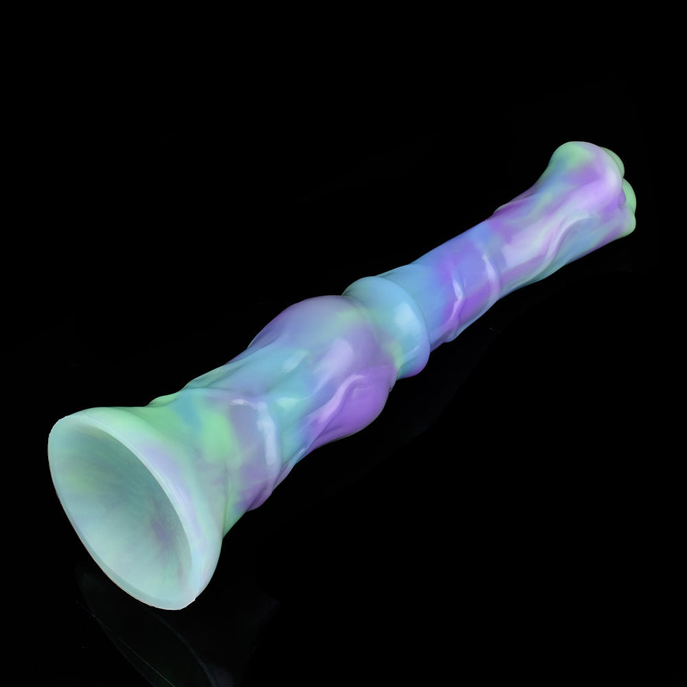 24 CM Leuchtend Knotted Animal Horse Dildo