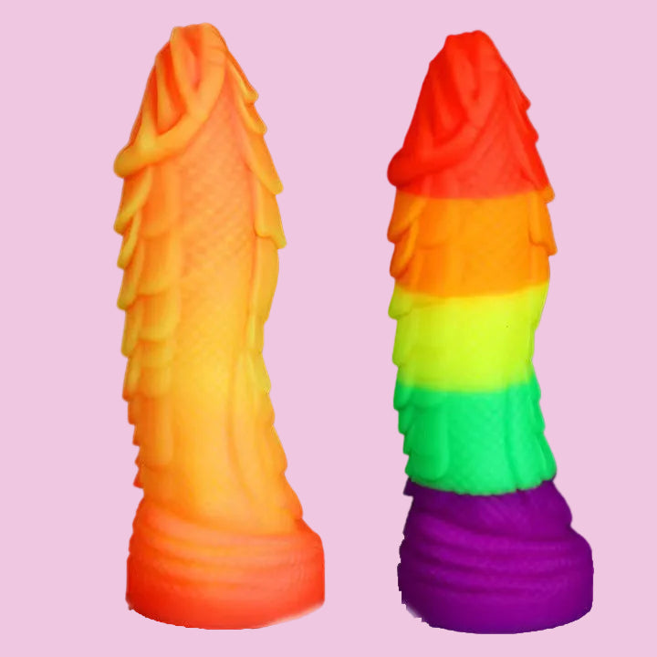 21 CM Drachenschuppen Monster Dildo Fantasy Buttplug
