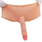 22 CM Realistic Penis Silicone Dildo Höschen