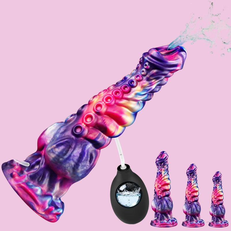 Fantasy Silicone Knotted Tentacle Squirtingdildo