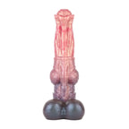 Hochwertiger Silicone Saugfuß Knotted Horse Dildo