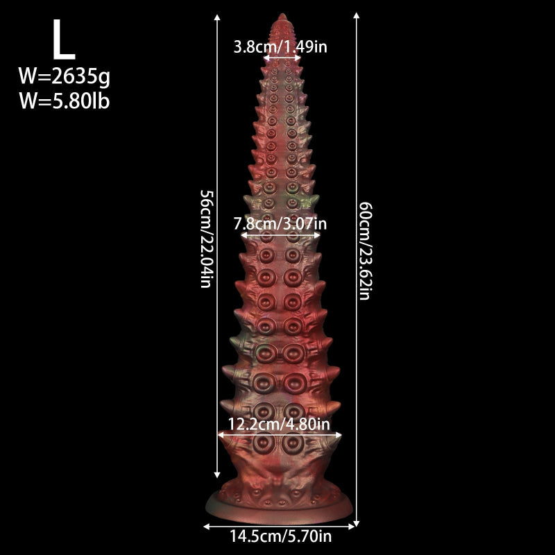 Huge Suction Cup Noppen Monster Tentacle Dildo
