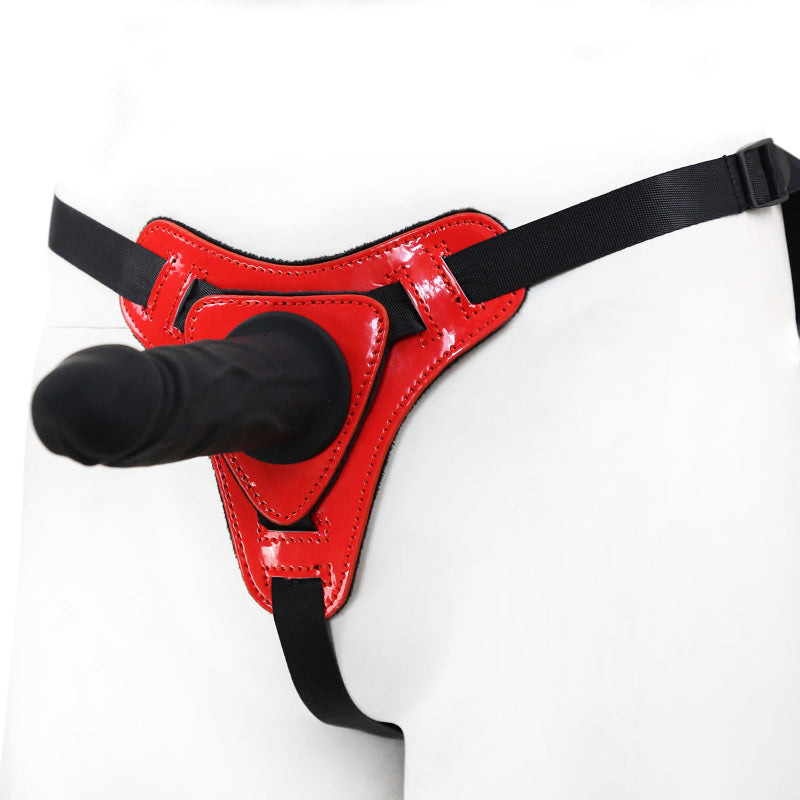 15 CM Klein Black Abnehmbar Strap On Dildo