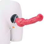30 CM Squirting Rot Silicon Aufblasbarer Penis Horsedildo