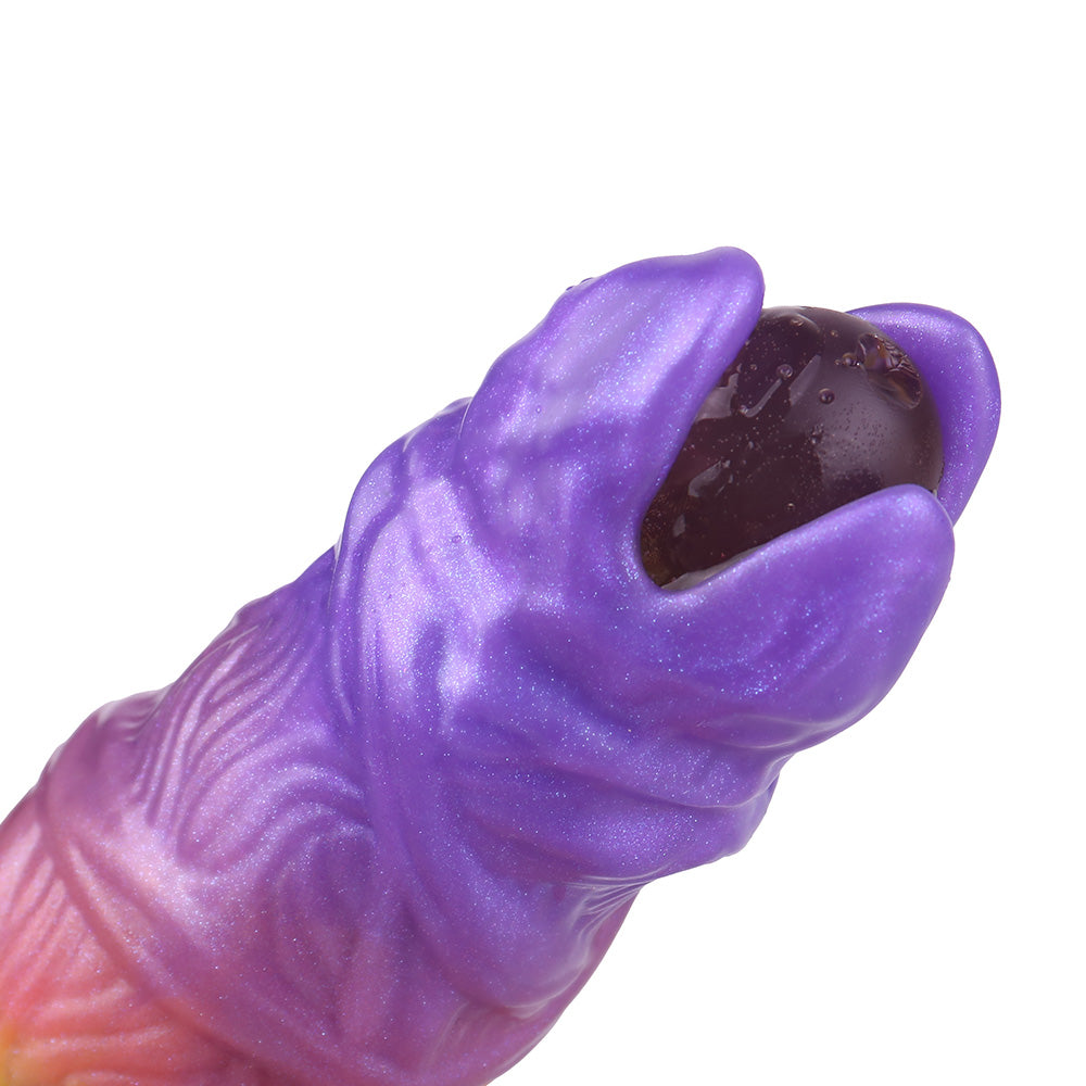 21 CM Silicone Monster Ovipositor Strukturiert Dildo