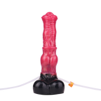 25 CM Squirting Fantasy Aufblasbarer Rot Horsedildo