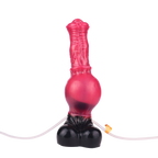 25 CM Squirting Fantasy Aufblasbarer Rot Horsedildo