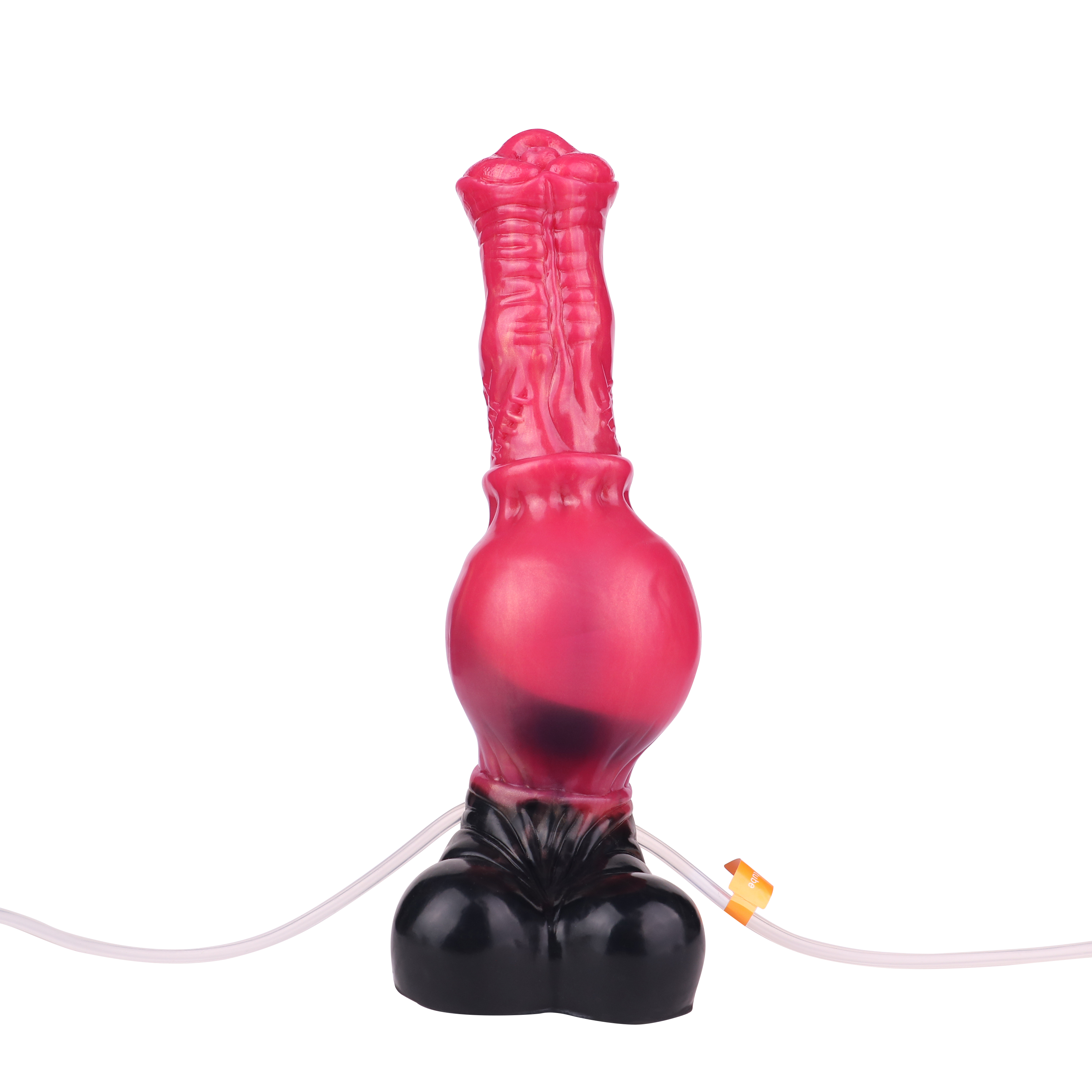 25 CM Squirting Fantasy Aufblasbarer Rot Horsedildo