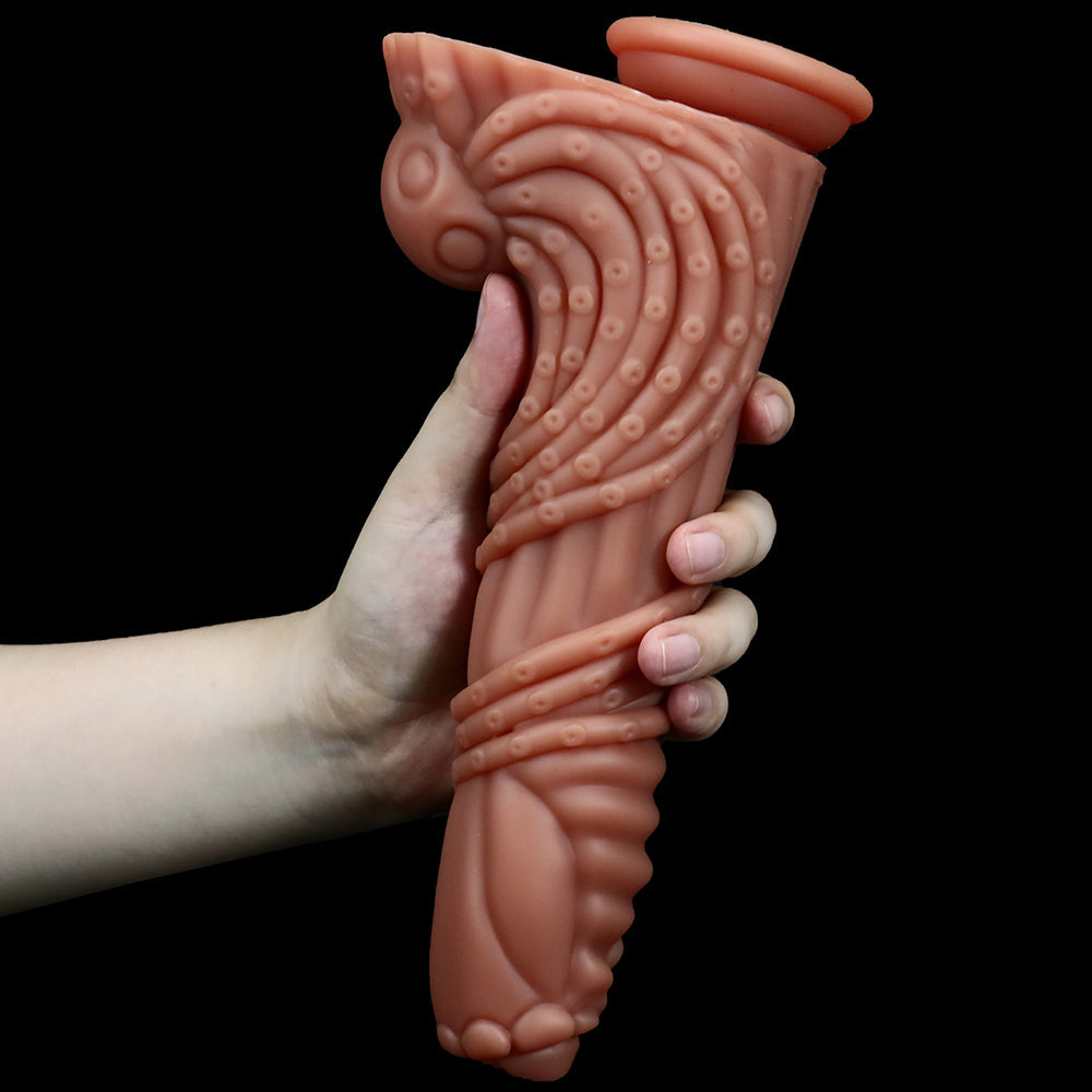 24 CM Flesh Oktopus Silicone Tentakel Dildo