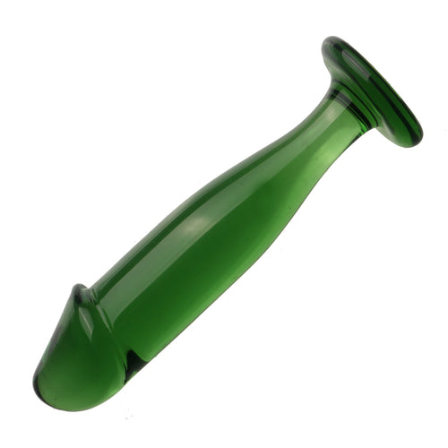 15 CM Glatt Realistisch Penis Glasdildo