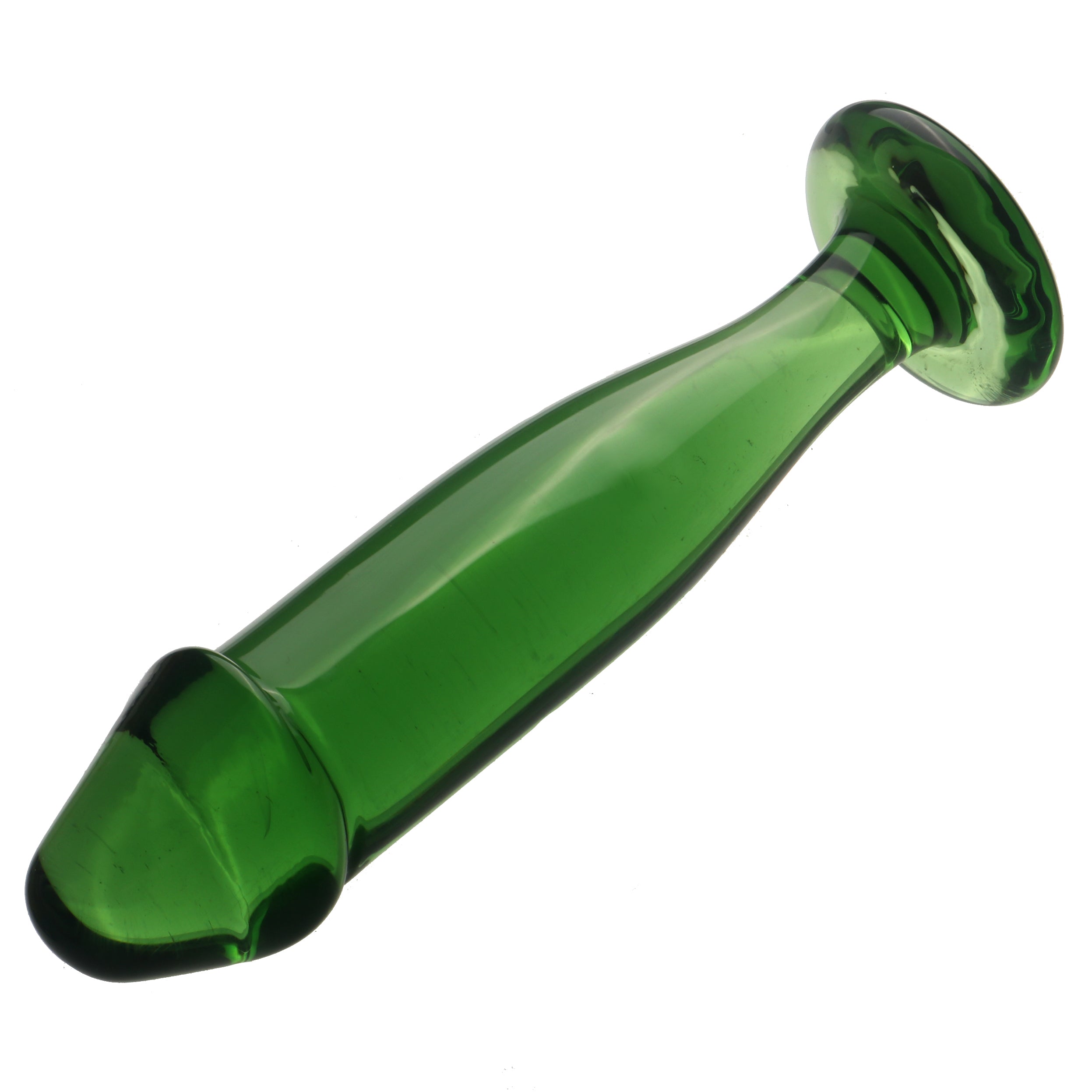 15 CM Glatt Realistisch Penis Glasdildo