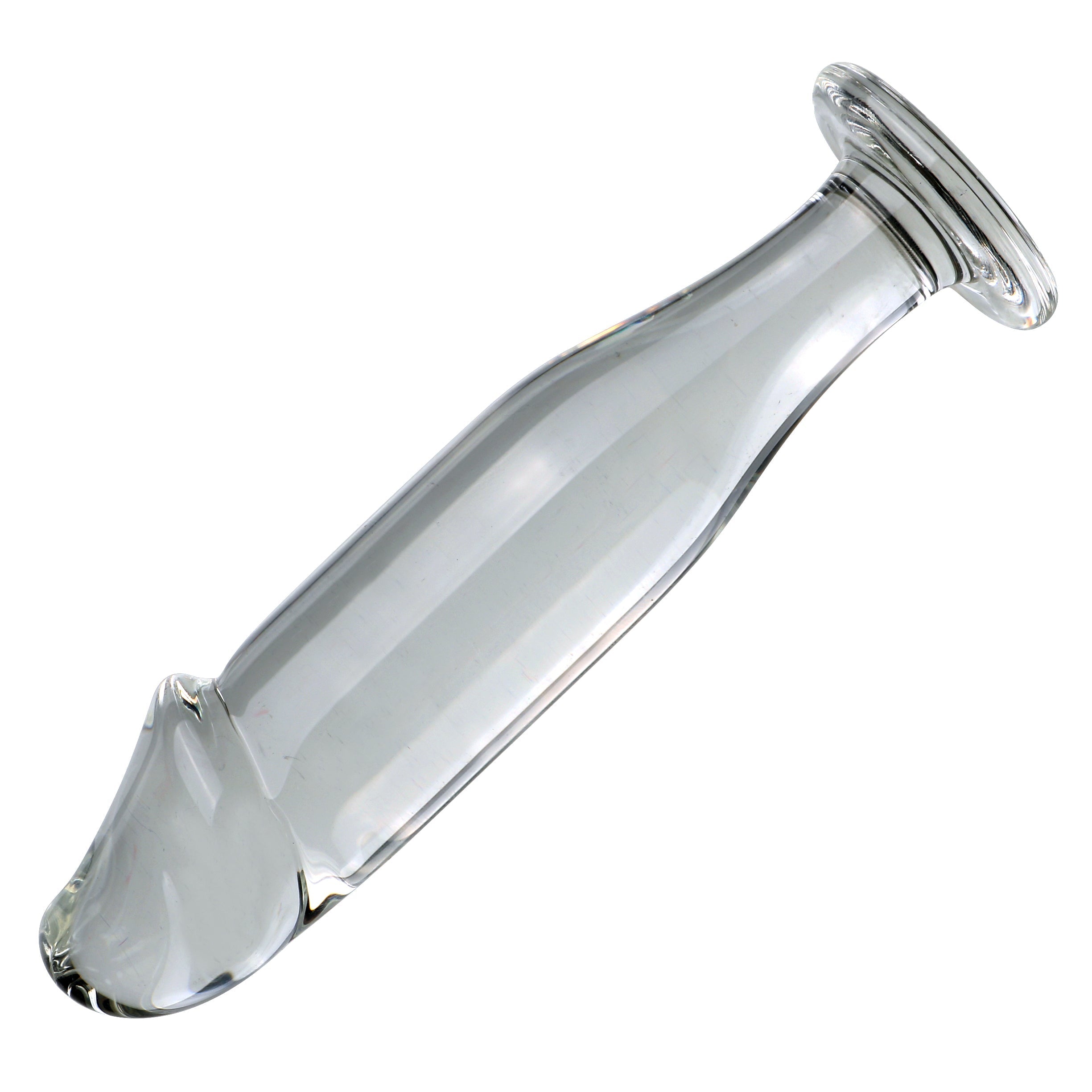 15 CM Glatt Realistisch Penis Glasdildo
