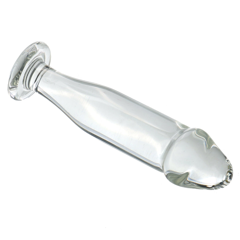 15 CM Glatt Realistisch Penis Glasdildo