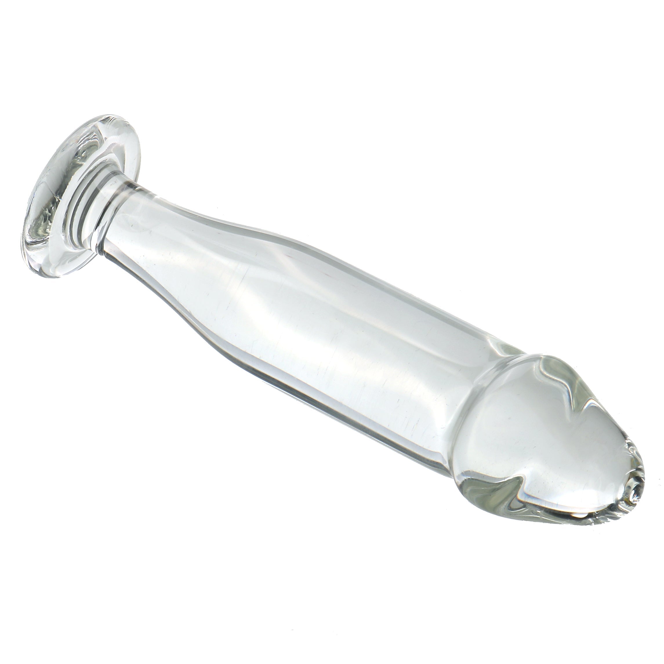 15 CM Glatt Realistisch Penis Glasdildo