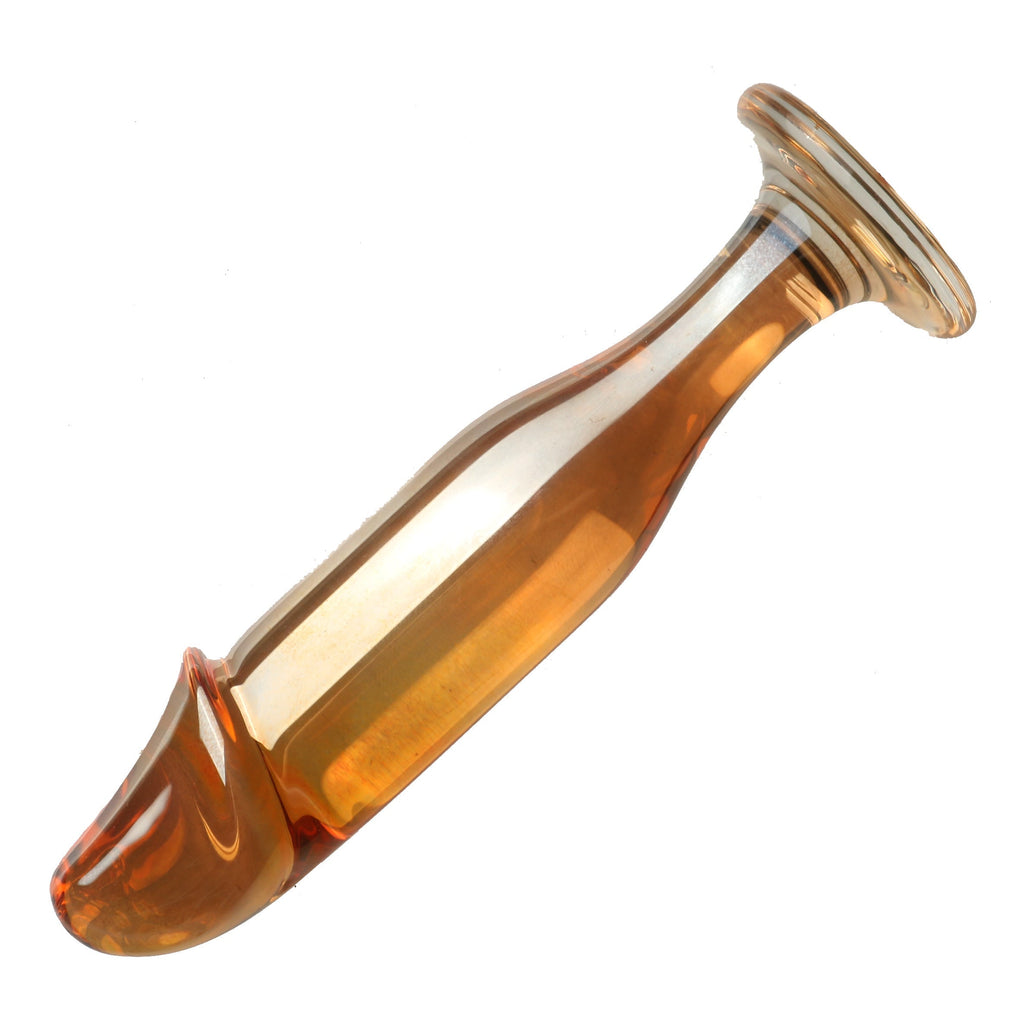 15 CM Glatt Realistisch Penis Glasdildo