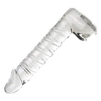 15 CM Mini Klar Glatt Glasdildo
